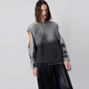 Sudadera detalle hombros con brillantes