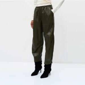 Pantalón piel barrel